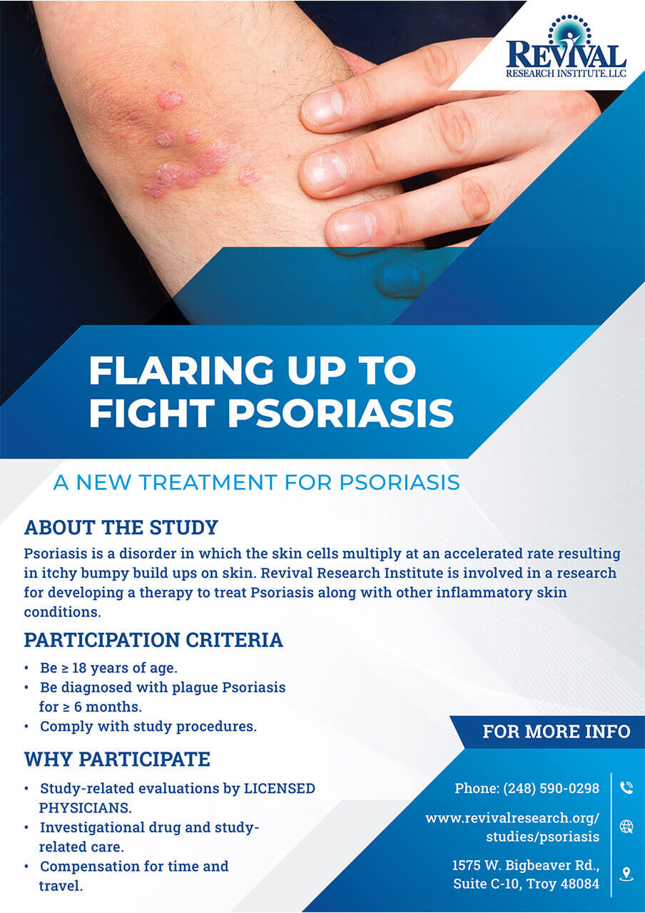 psoriasis flyer