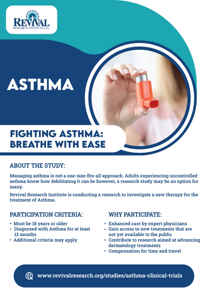 Asthma Clinical Trials Revival Research Institute