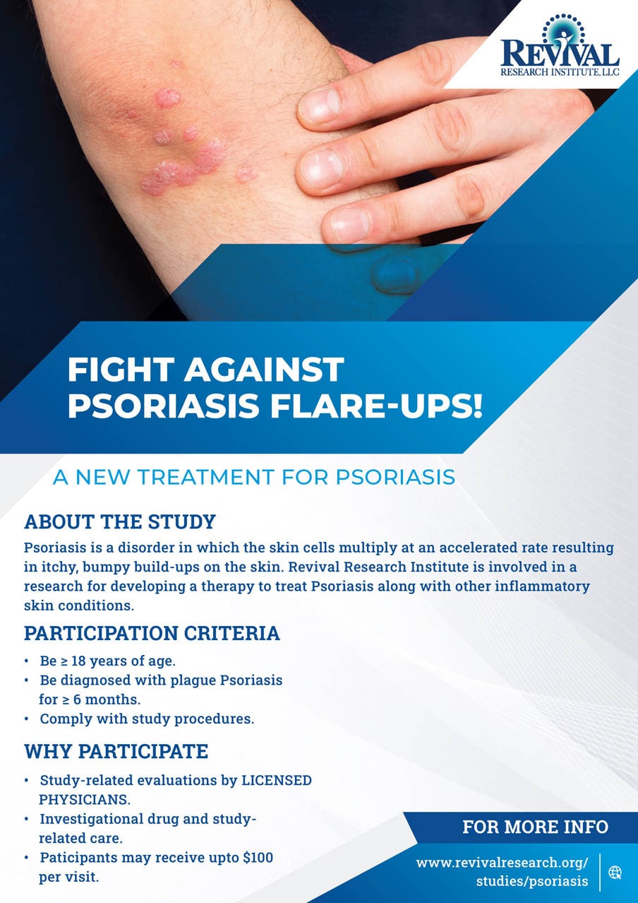 Sign Up for a Clinical Trial of Psoriasis Study
