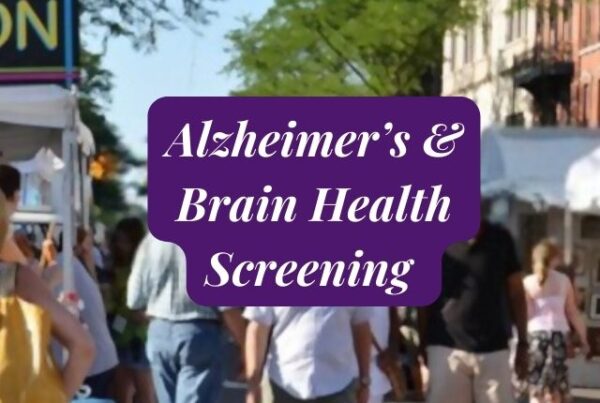 Alzheimer’s & Brain Health Screening at ann arbor art fair