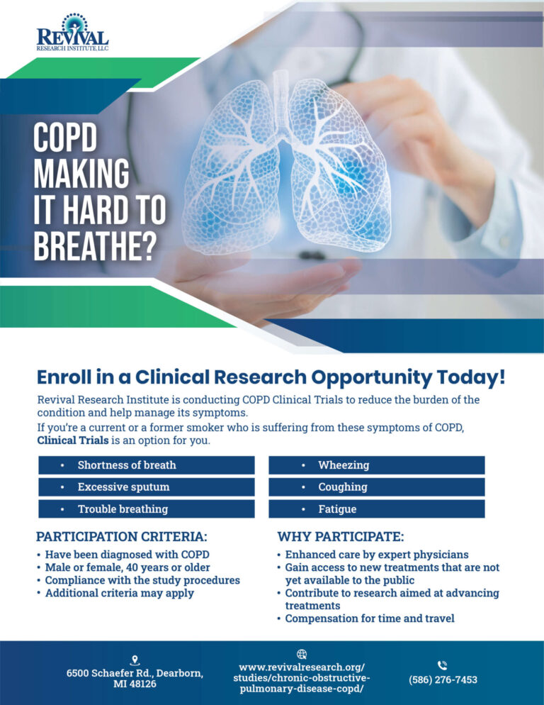 COPD clinical research - COPD clinical trials