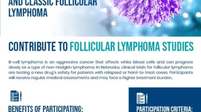 Diffuse Large B-cell Lymphoma and Classic Follicular Lymphoma Flyer