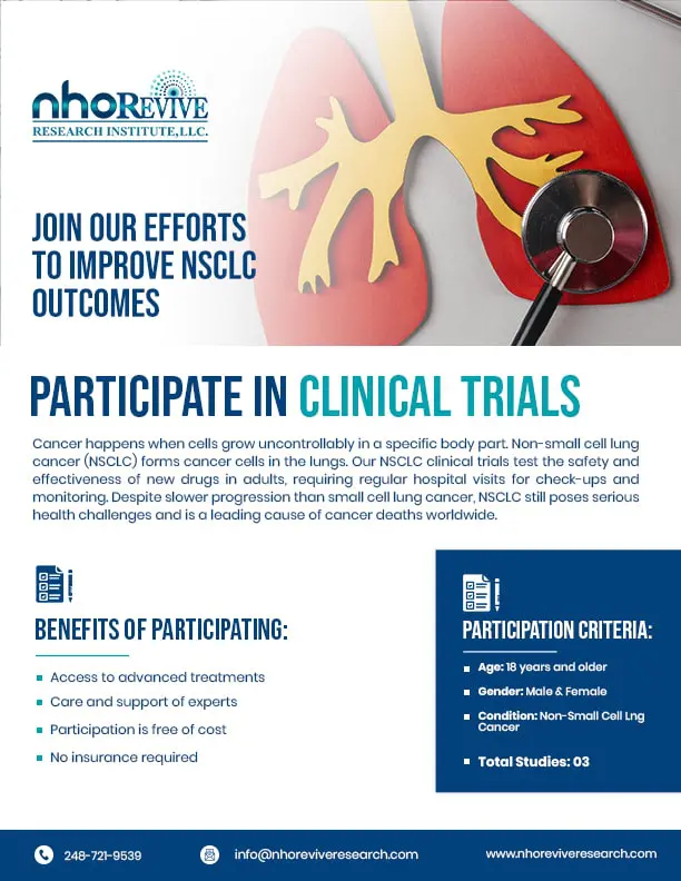 Non Small Cell Lung Cancer Flyer