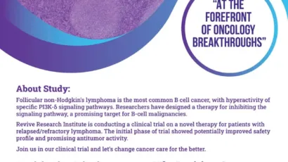 Relapsed Refractory Follicular Non-Hodgkin Lymphoma Flyer