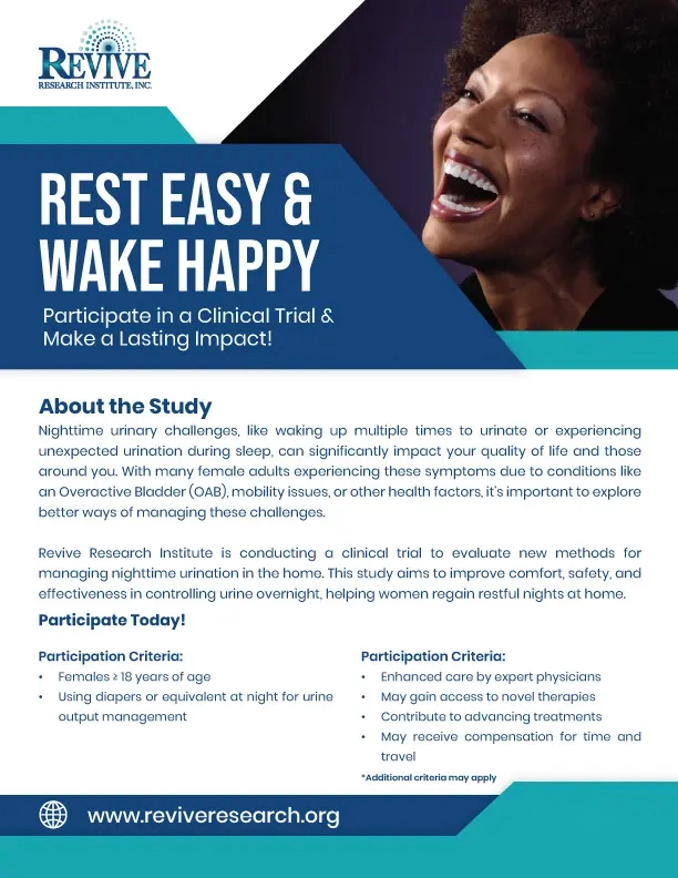 Urinary Device Flyer