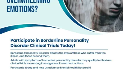 Borderline Personality Disorder Clinical Trials Flyer