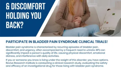 Clinical Trials for Interstitial Cystitis Flyer