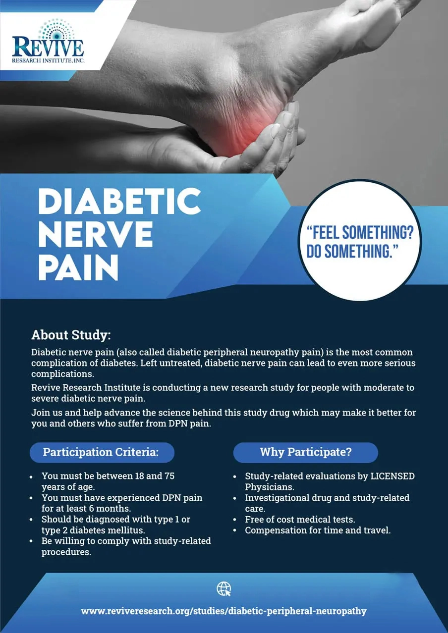 Diabetic Nerve Pain Flyer