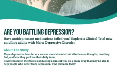 Major Depressive Disorder Flyer