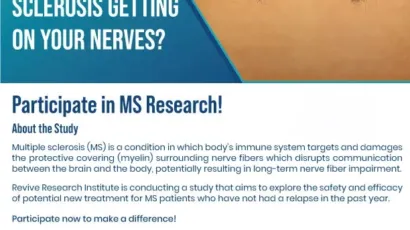Multiple Sclerosis Clinical Trials Flyer