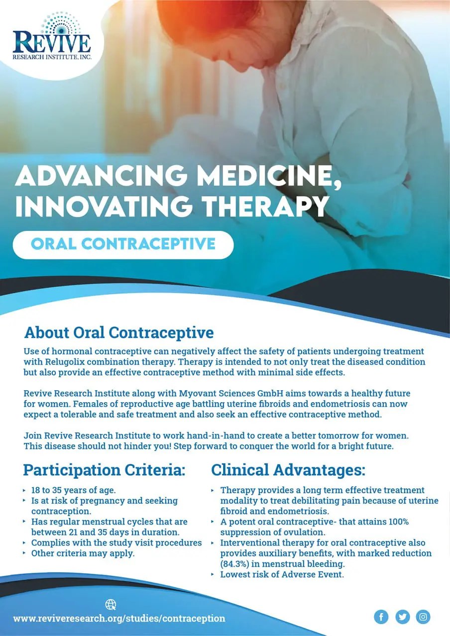 Oral Contraceptive Flyer