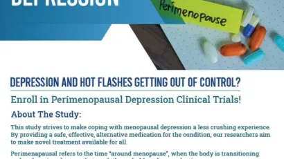 Perimenopausal Depression Flyer