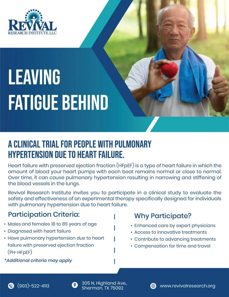 Pulmonary Hypertension Clinical Trials