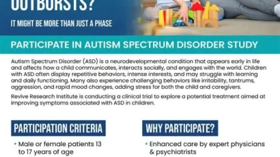 Autism Spectrum Disorder Flyer