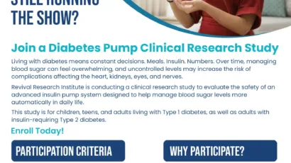 Diabetes Pump Flyer
