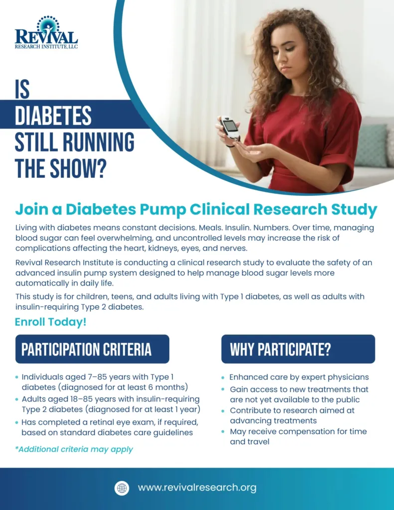 Diabetes Pump Flyer