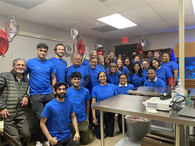 Dr Talib Raza and Team