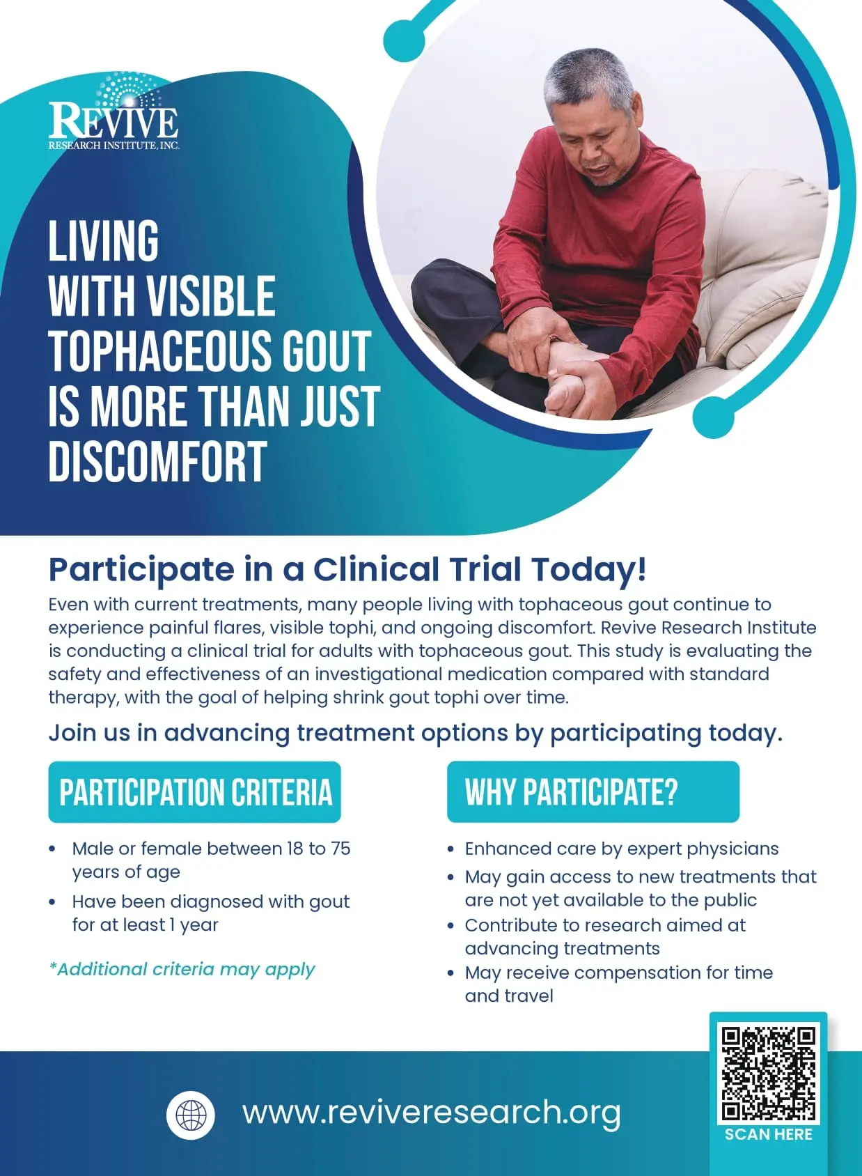 Tophaceous Gout Flyer