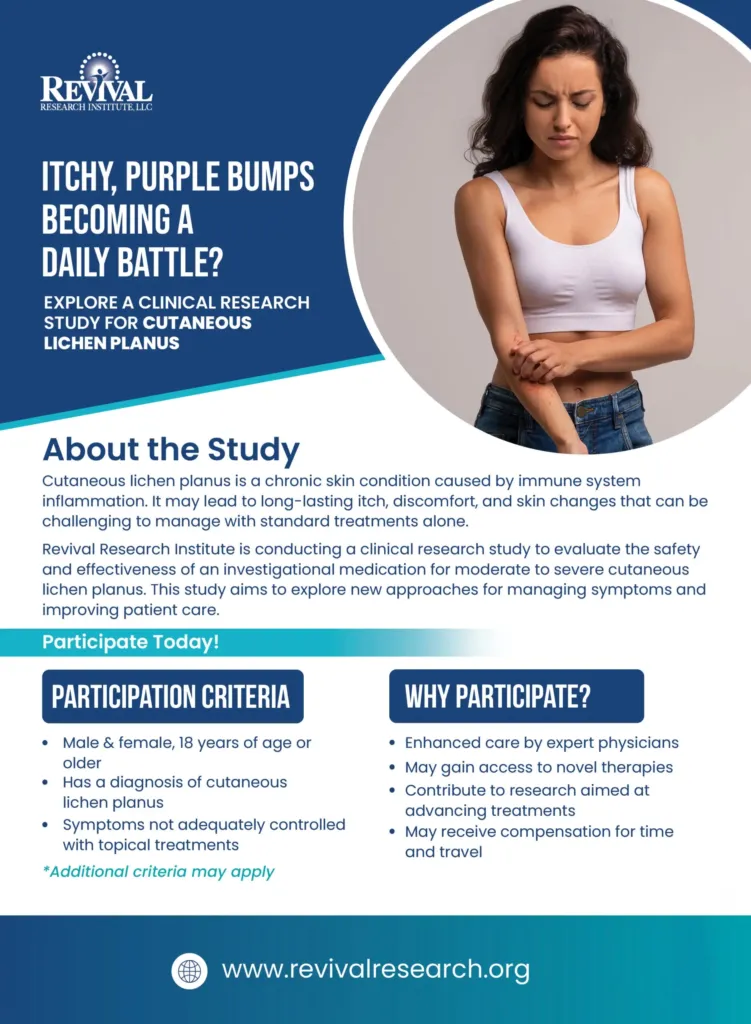 Lichen Planus Flyer