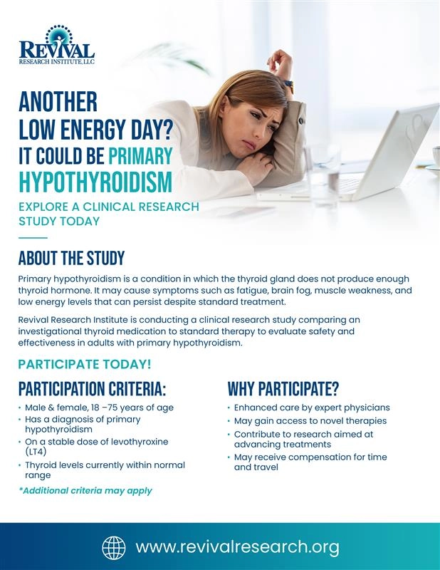Hypothyroidism Flyer