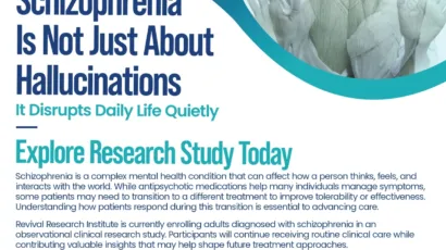 Schizophrenia Clinical Trials Flyer